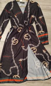 Gucci style print dress